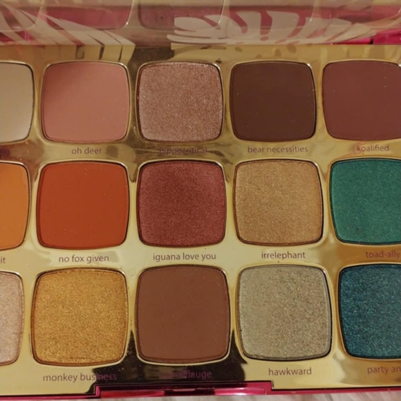 💖FIRM! NWT TARTE UNLEASHED EYESHADOW PALETTE WITH TRAVEL SIZE BIG EGO MASCARA - Picture 12 of 15